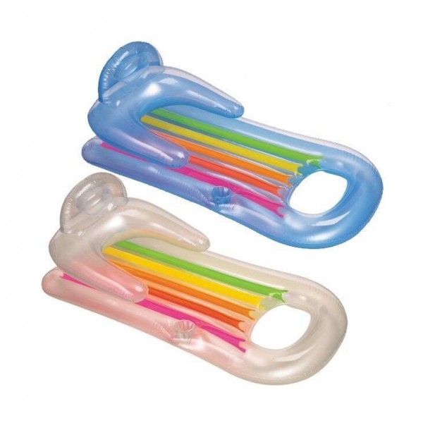 INTEX ΦΟΥΣΚΩΤΗ ΠΟΛΥΘΡΟΝΑ ΜΕ ΠΟΤΗΡΟΘΗΚΗ 2 ΧΡΩΜΑΤΑ 160Χ85CM