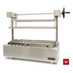 Επαγγελματική ψησταριά ROBATA κάρβουνου επιτραπέζια με ανύψωση VKN-ROASTER GR80 80X45X30(+75) εκ