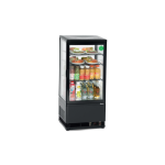 Ψυγείο βιτρίνα συντήρηση επιτραπέζιο 700277G μάυρο 4 οψεων 43,5x38,5x96 εκ