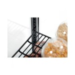 Ψυγείο βιτρίνα συντήρηση επιτραπέζιο μάυρο 700358G 43,5x38,5x80,5 εκ