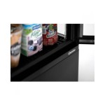 Ψυγείο βιτρίνα συντήρηση επιτραπέζιο μάυρο 700358G 43,5x38,5x80,5 εκ