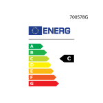 Ψυγείο βιτρίνα συντήρηση επιτραπέζιο 700578G λευκό 4 όψεων 43,5x38,5x96 εκ