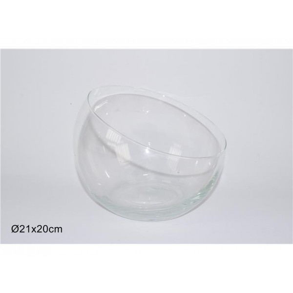 ΓΥΑΛΑ ΕΝΥΔΡΕΙΟ ΨΑΡΙΩΝ 21X20CM