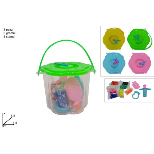 ΣΕΤ ΠΛΑΣΤΕΛΙΝΕΣ ΣΕ ΚΟΥΒΑΔΑΚΙ 8 ΠΛΑΣΤΕΛΙΝΕΣ-3 ΚΑΛΟΥΠΙΑ- ΣΕ 4 ΧΡΩΜΑΤΑ