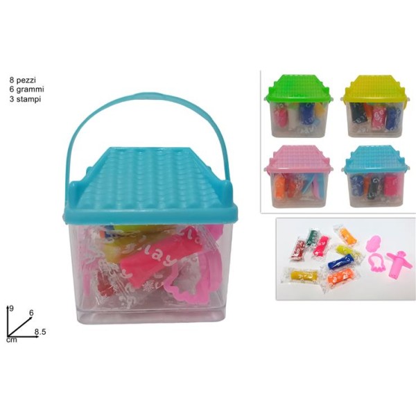 ΣΕΤ ΠΛΑΣΤΕΛΙΝΕΣ ΣΕ ΣΠΙΤΑΚΙ 8 ΠΛΑΣΤΕΛΙΝΕΣ-3 ΚΑΛΟΥΠΙΑ- ΣE 4 ΧΡΩΜΑΤΑ