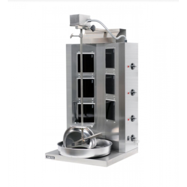 Γυριέρα Hλεκτρική με 6 κεραμικές εστίες Μοτέρ Πάνω 50Χ50Χ107 εκ VMX-906EL