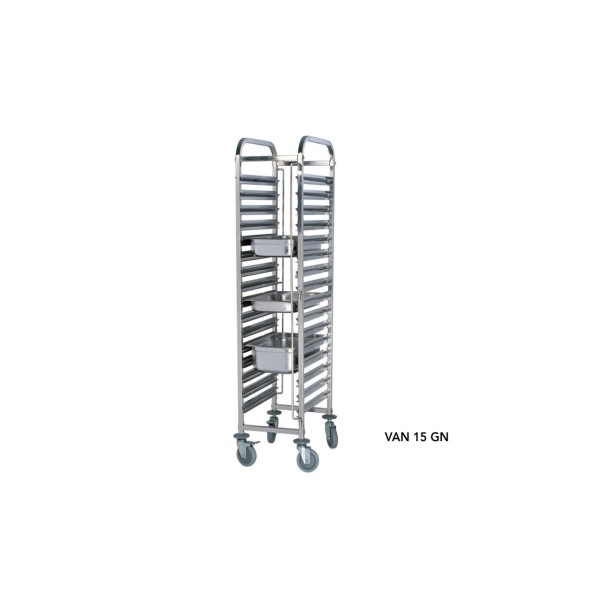Καρότσι Μεταφοράς Δίσκων-Λαμαρίνων VAN 15 GN