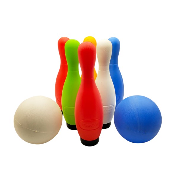 ΣΕΤ ΚΟΡΙΝΕΣ ΜΠΟΟΥΛΙΝΓΚ ΠΛΑΣΤΙΚΕΣ ΜΕ 2 ΜΠΑΛΕΣ 31CM