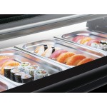 Βιτρίνα sushi RS 60SQ 132X38X30