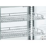 Self service βιτρίνα πάγκου με 3 πλευρές τζάμι RC 980 - 300lt 