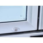 Βιτρίνα συντήρησης DC 1050C με πλήρη γυάλινη μπροστινή όψη και μετώπη 1050lt