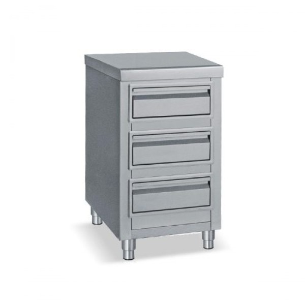 Ερμάριο με 3 τηλεσκοπικά συρτάρια 50Χ70Χ85 εκ BM-ES50