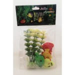 ΔΙΑΚΟΣΜΗΤΙΚΟ ΔΕΝΤΡΑΚΙ ΕΝΥΔΡΕΙΟΥ ΜΕ ΨΑΡΑΚΙΑ 5ΤΜΧ 11.5CM