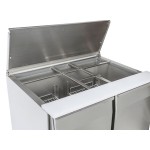 Ψυχόμενες Σαλατιέρες CR 90A - GN1/1 (ΑΝΟΙΧΤΗ ΕΠΙΦΑΝΕΙΑ ΕΡΓΑΣΙΑΣ)