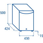 Ψυγειο Mini Bar MB 42 40lt