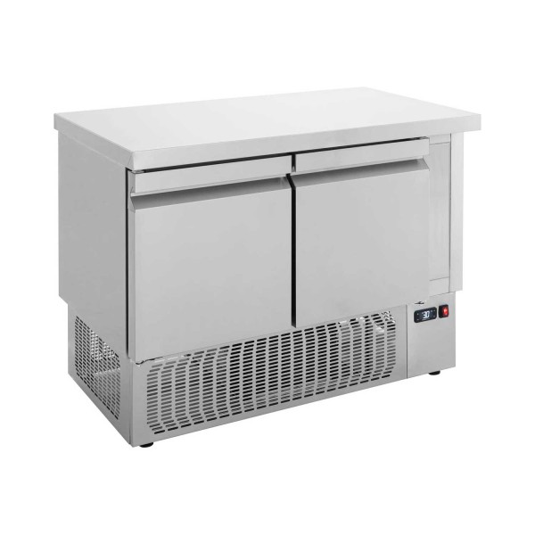 Ψυγείο πάγκος συντήρηση με 2 πόρτες & μηχανή κάτω 110Χ70Χ85 εκ BM-PG110