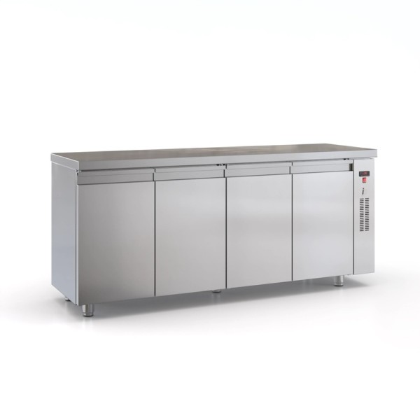 Ψυγείο πάγκος συντήρηση με 4 πόρτες 195X60X87 εκ Χωρίς Μοτέρ ID-PSM19560