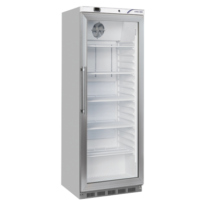 Ψυγείο αναψυκτικών συντήρηση QRXG 400 - 400 Lt (με ΓΥΑΛΙΝΗ ΠΟΡΤΑ)