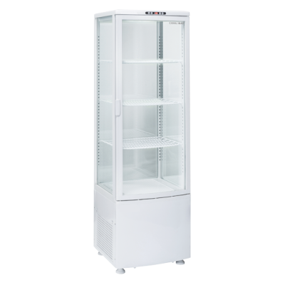 Βιτρίνα ζαχαροπλαστικής RC 235W - 235lt (Λευκή)