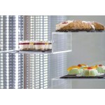 Βιτρίνα ζαχαροπλαστικής VFP 404B κατάψυξη 440lt (μαύρο χρώμα)