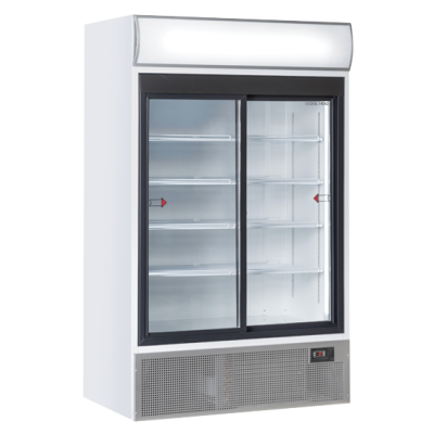 Ψυγείο αναψυκτικών TKG 1000S με διαφημιστική μετώπη 1000lt