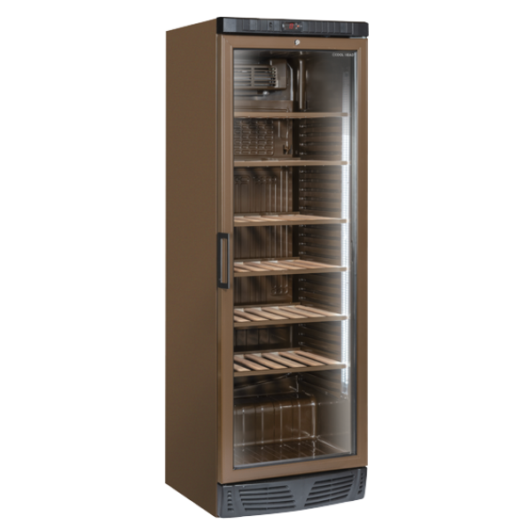Ψυγείο κρασιού TW 400 καφέ 350lt