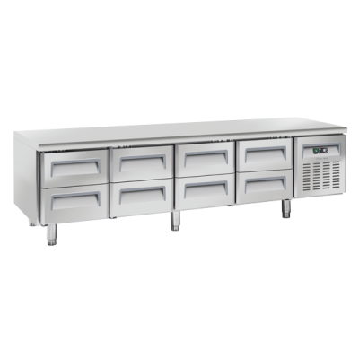 Ψυχόμενος πάγκος U-GN 4180 - GN 1/1