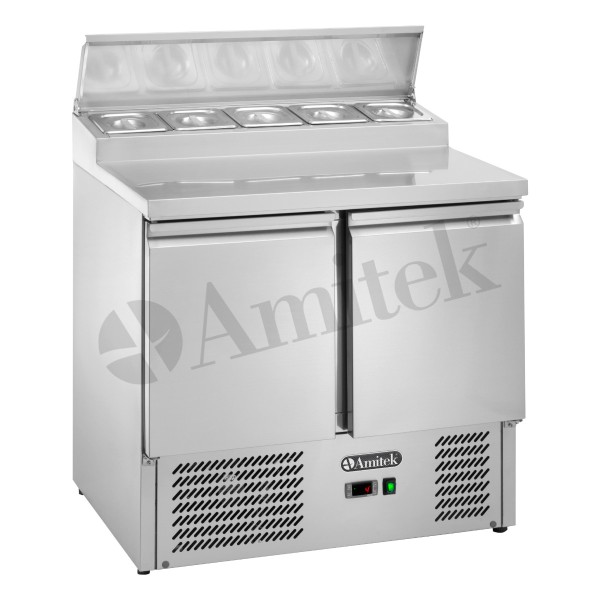 Στατικό Ψυχόμενο Ψυγείο Σαλατών GN1/1  AMT-AK240S 90Χ70Χ97