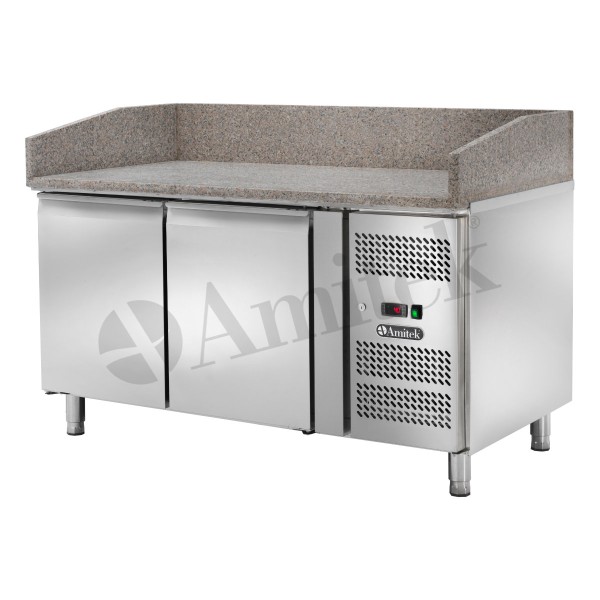 Αεριζόμενος ψυχόμενος πάγκος πίτσας AK2602TN 151Χ80Χ105