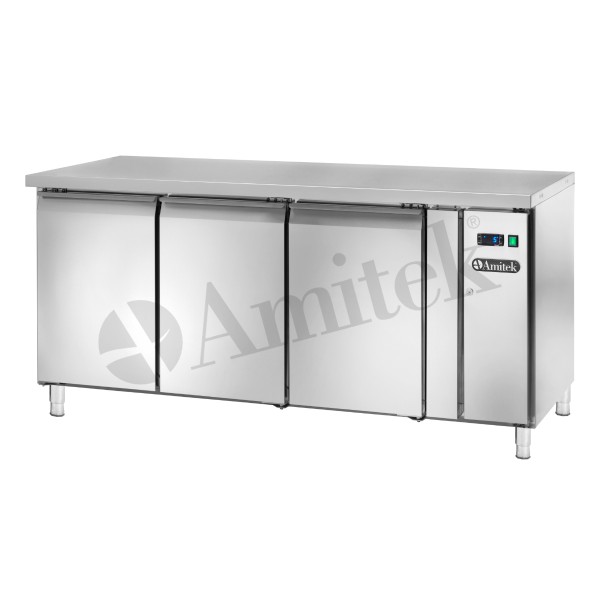 Αεριζόμενος ψυχόμενος πάγκος GN1/1 για απομακρυσμένη μονάδα ψύξης AK3102TN SG 167Χ70Χ86