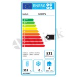 Ψυγείο με στατική ψύξη συντήρηση AK404TN 680x710x2010h ENERGY CLASS D
