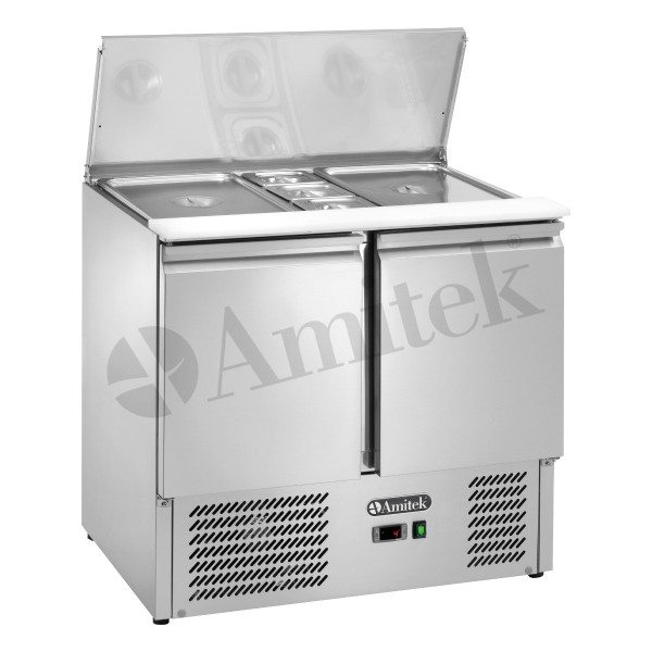 Στατικό Ψυχόμενο Ψυγείο Σαλατών GN1/1 AK940 90Χ70Χ88