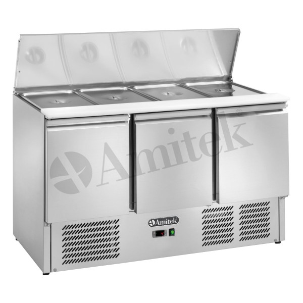 Στατικό Ψυχόμενο Ψυγείο Σαλατών GN1/1 AK943 137Χ70Χ88