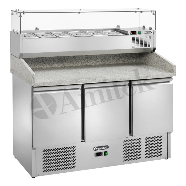 Ψυγείο Σαλατών GN1/1 για πίτσα AK943PZ 140Χ70Χ102