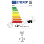 Ψυγείο βιτρίνα κρασιών, σειράς AKD AKD100W 60Χ60Χ86