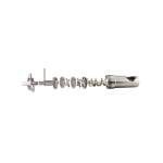 Κρεατομηχανή ΧΩΡΙΣ ΨΥΞΗ Νο22 Χρωματιστή 27x48x51,5 εκ GA-KN-22-2GNC (Τριφασική)