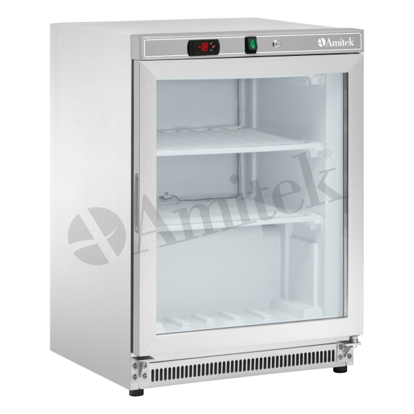 Mini Επιτραπέζιος Καταψύκτης AKM200FG SS 60Χ59Χ85