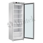 Στατικό ψυγείο κατάψυξη με γυάλινη πόρτα, σειρά AKM -AKM400FG S 60Χ59Χ185