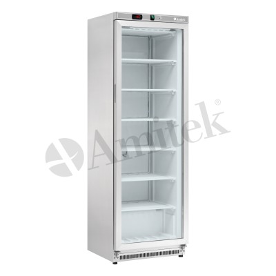 Στατικό ψυγείο κατάψυξη με γυάλινη πόρτα, σειρά AKM -AKM400FG S 60Χ59Χ185