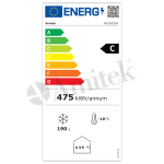 Ψυγείο-καταψύκτης μπαούλου AX200CDN 95Χ56Χ85