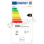 Ψυγείο-καταψύκτης μπαούλου AX300CDN 112Χ64Χ85