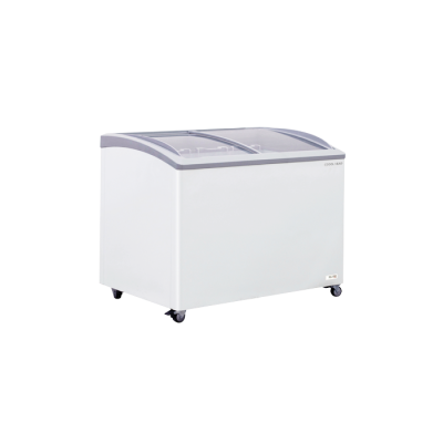 Οριζόντιος καταψύκτης CG 309A με συρόμενα γυάλινα καπάκια 300l ENERGY CLASS D