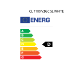 Βιτρίνα συντήρησης διπλή με συρόμενες πόρτες CL1100 V2GC SL White