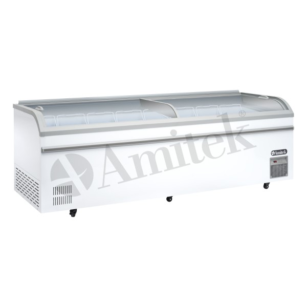 Ψυγείο-καταψύκτης με γυάλινες πόρτες AX1000DF 250Χ85Χ85