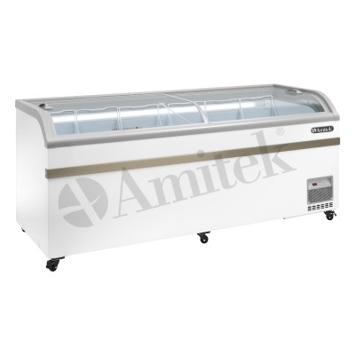 Ψυγείο-καταψύκτης με γυάλινες πόρτες AX700DF ENERGY CLASS D 200Χ76Χ86