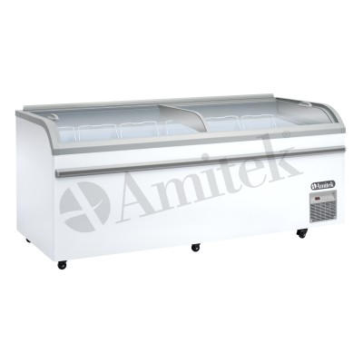 Ψυγείο-καταψύκτης με γυάλινες πόρτες AX910DF ENERGY CLASS D 200Χ85Χ85