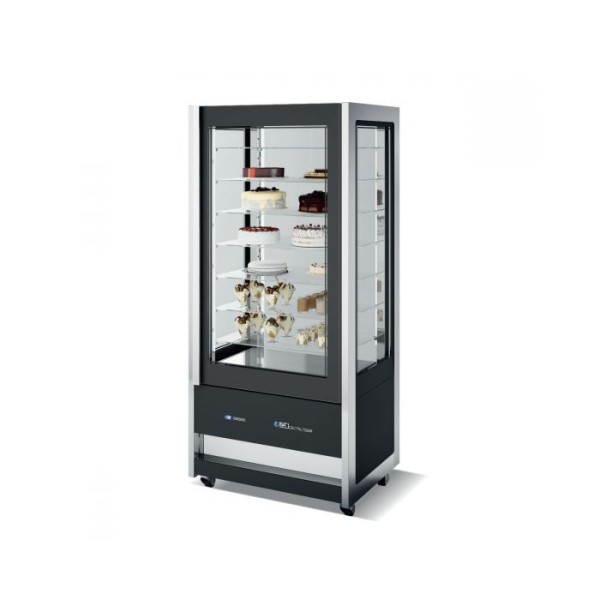  Βιτρίνα κατάψυξη πανοραμική CRISTAL TOWER 93 RS TB BLACK 