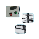 Ψυγείο Βιτρίνα συντήρησης επιτραπέζια 90x56x73 εκ DLX 90