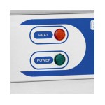 Dynamic EG-818D Ηλεκτρικό πλατώ χρωμίου με λεία επιφάνεια ICS-300.0604