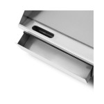 Dynamic EG-820D-2 Ηλεκτρικό πλατώ χρωμίου με μισή επιφάνεια λεία και μισή ραβδωτή ICS-300.0608